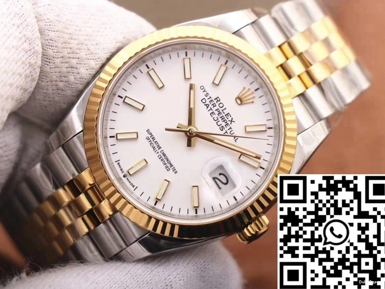 Rolex Factory Datejust M126233-0019 Dial White EW 1114